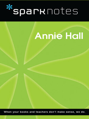 cover image of Annie Hall (SparkNotes Film Guide)